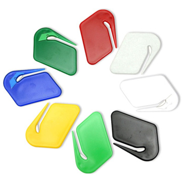 10pcs/lot Sharp Mail Envelope Plastic Letter Opener Office Equipment Safe Paper Guarded