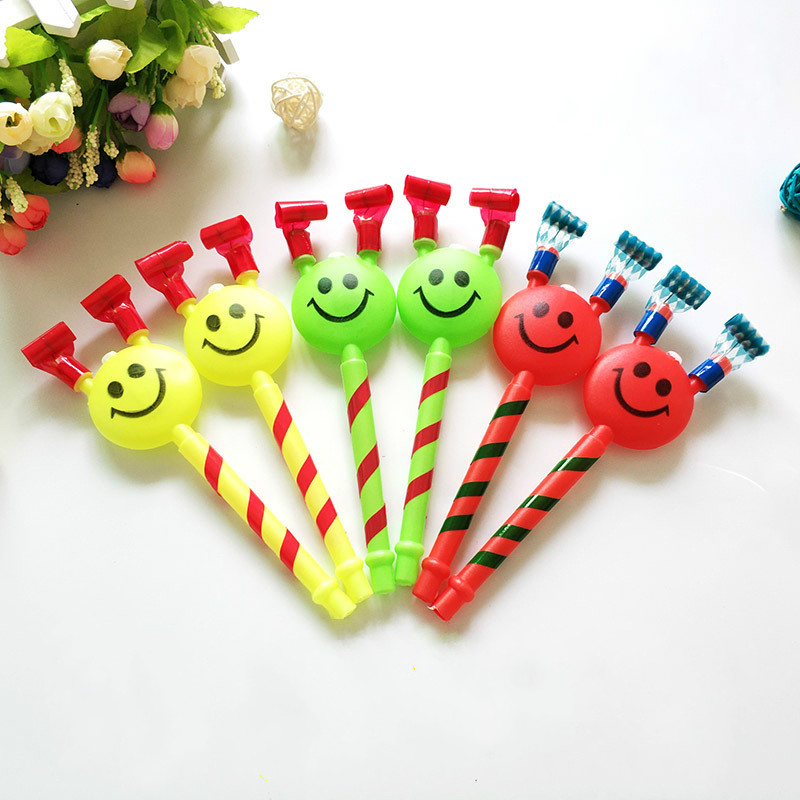 1pcs/lots Resounding Alloy Whistle Noise Makers Whistle Fittings Birthday Party Supplies Decorative Toys For Children Christmas