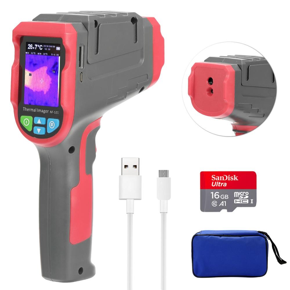 Infrared Thermal Imaging Camera -10C~ 45°C Handheld USB Infrared Thermal Camera 200000 Pixels 16GB RAM Temperature Instruments