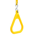 6 pcs Outdoor Swing Ring - Coated Swing Rings Playground - Heavy-Duty Trapeze Swing Accessories & Replacement