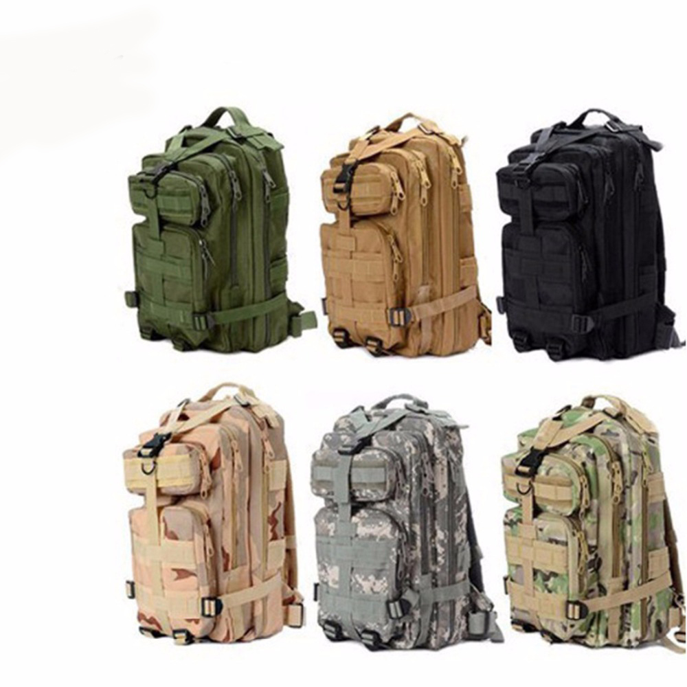 Military Backpack Tactical Army Assault Molle Rucksack Outdoor Fishing Camping Hiking Trekking Hunting Travel Sports Nylon Bag