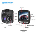 New Dash Cam Car DVR Camera DashCam Digital Video Recorder Camcorder Night Vision 8G 32G Memeory Card HD 1080P Auto Electronic