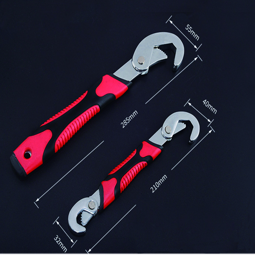 Universal Wrench Adjustable and Grip Torque Wrench Fast Faucet Tool Hook Wrench Set Tool Kit for Home Tool for Car Repair