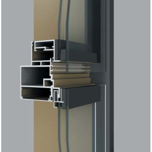 Offer FACADE ALUMINIUM PROFILES EXTRUSION From China