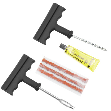 2019 Car Tire Repair Tool Tire Repair Kit Studding Tool Set Auto Bike Tire Repair Puncture Plug Garage Car Accessories