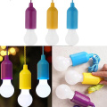 LED Hanging Light Bulb Outdoor Pull Cord Bulb Colorful Battery Vintage Cover Bulb Guard Lamp Pendant Hanging Lamp Pendant Light