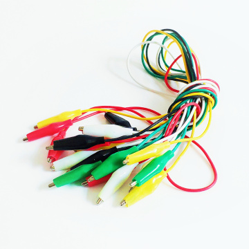 Alligator Clips Electrical DIY Test Leads Alligator Clip Double-ended electrical Clips Roach Clip Test Jumper Wire Connector