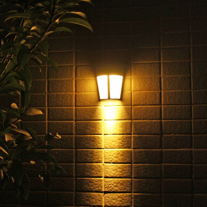 6 LED Solar Outdoor Garden Wall Lights Waterproof Decoration Lamp for Garden Tree Patio Yard Party Energy-saving Eco-friendly Li