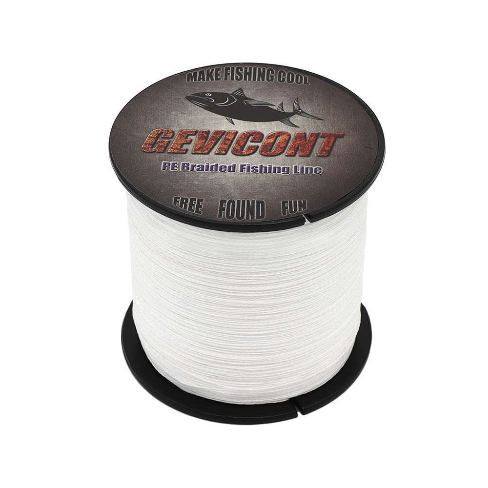 Carp Fishing Line 10-300lb PE Braided Line Fly Fishing White Peche 8 Strands Pesca 100-2000M Big Game Sea Vissen Cord Gevicont