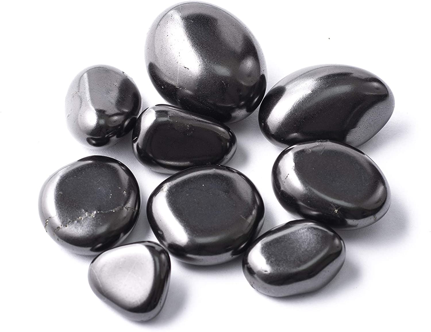 Shungite Tumble Stone (20-25mm) - 5 Pack