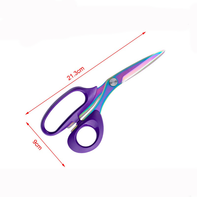 Colorful Sewing Scissors Tailors Scissors For Cutter Fabric Embroidery Stainless Steel Sewing Cutting Scissor Cross Stitch