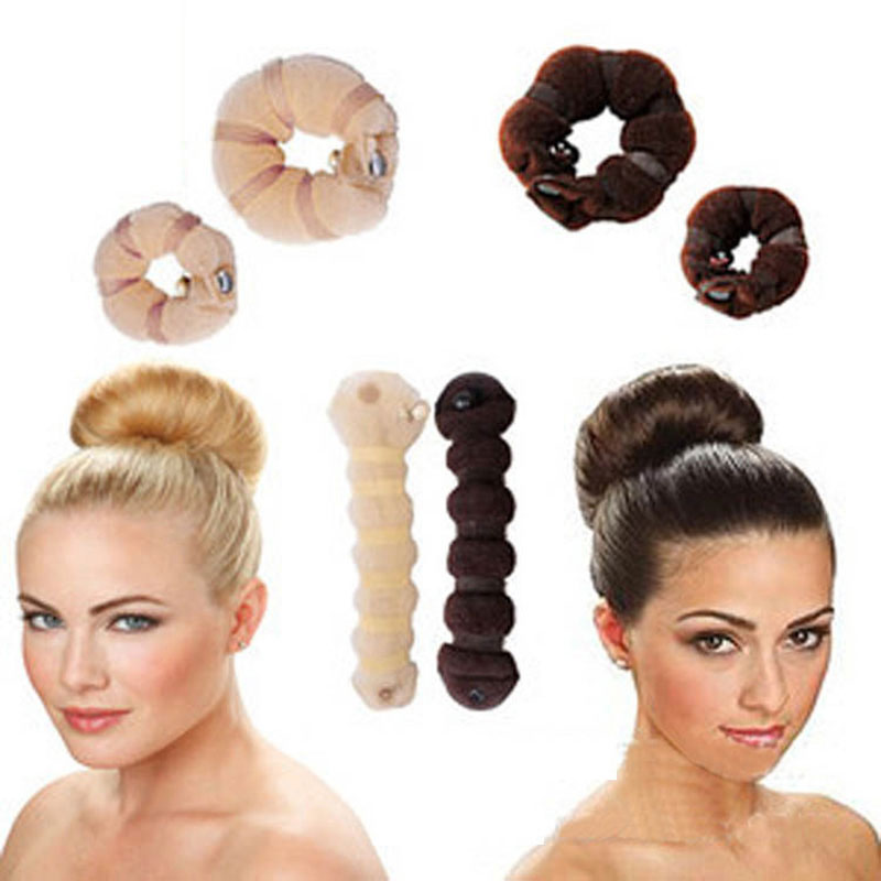 DIY Hair Braiding Tools Donut Hair Maker Hair Styling Tools Twist Hairclip Disk Pull Hairpins Women Hair Accessories Multi Style