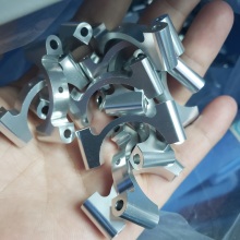 Aluminum CNC tube clamp 16mm OD free anodizing