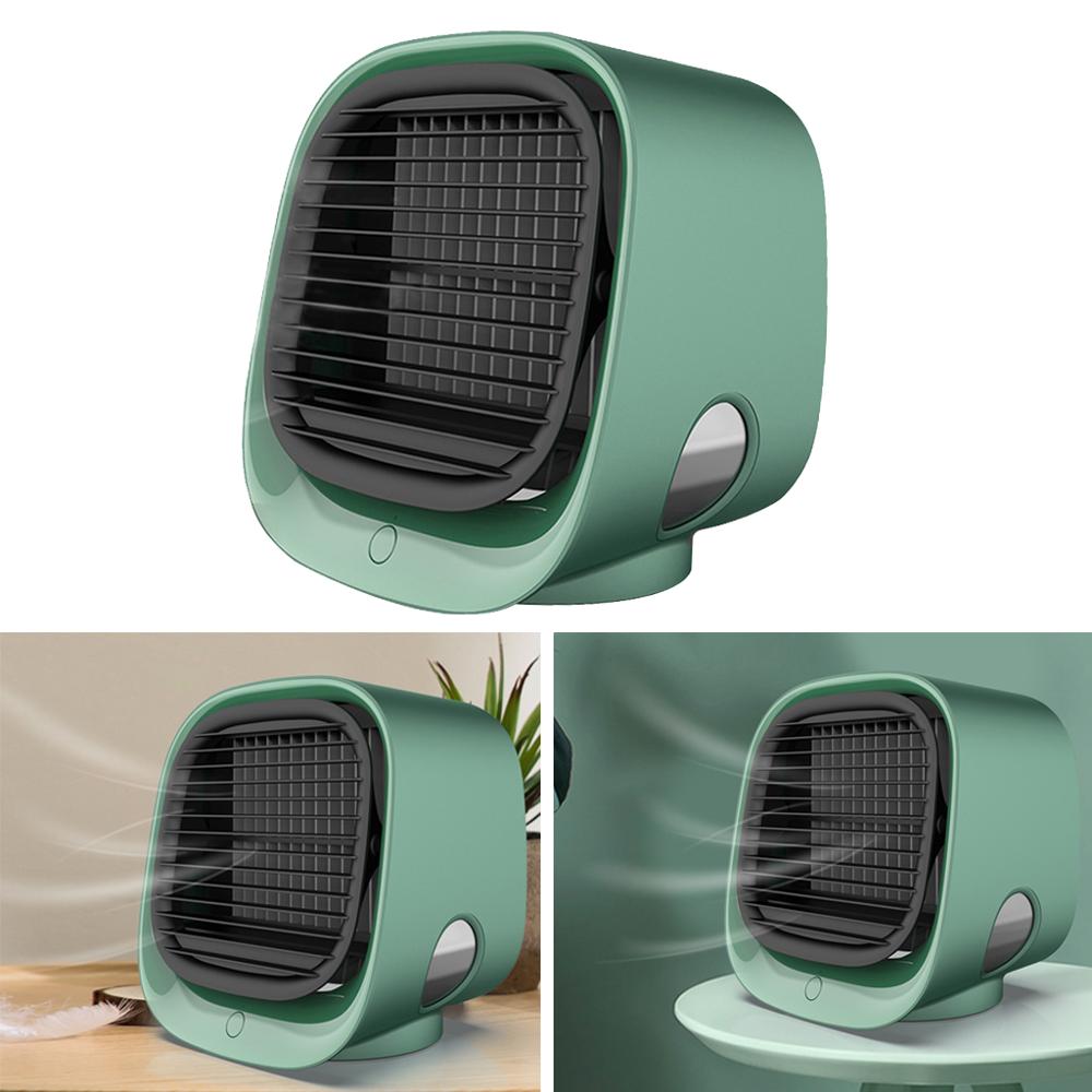 Home Room Office Mini Air Conditioner Portable Air Cooler Humidifier Purifier 3 Speeds Desktop Quiet Cooling Fan Air cooling