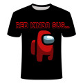 Among Us 3D Print Game Kids Boys T Shirt For Children Girls O-Neck Short Sleeve Unisex T Shirt Streetwear Harajuku Clothes Tops