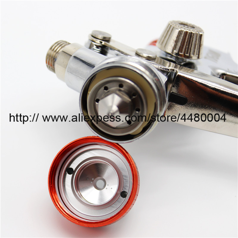 High-end spray gun gravity spray gun manual spray gun airbrush 1.3mm 600CC air spray gun with spray gun accessories