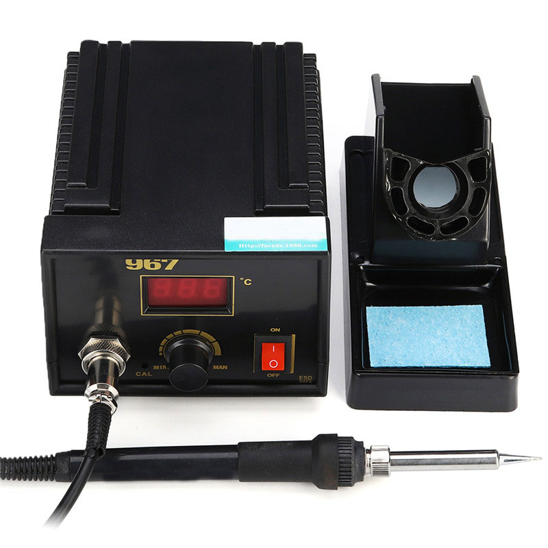 Electric Rework Main Unit 967 AC100--265V B Tip Inverter Electric Soldering Station Frequency Change Output Power 75W