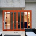 Aluminum Soundproof Sliding Door with Security Screen