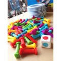 1 Set Tower Collapse Board Games For Kids Crazy Column Boom Boom Family Game Children Birthday Party Supplies Kid Toys Best Gift