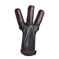 Hunting Gloves Bow And Arrow Archery 3 Finger Gloves Finger Protector Padded Soft Leather Gloves for cross bow slingshot hunting