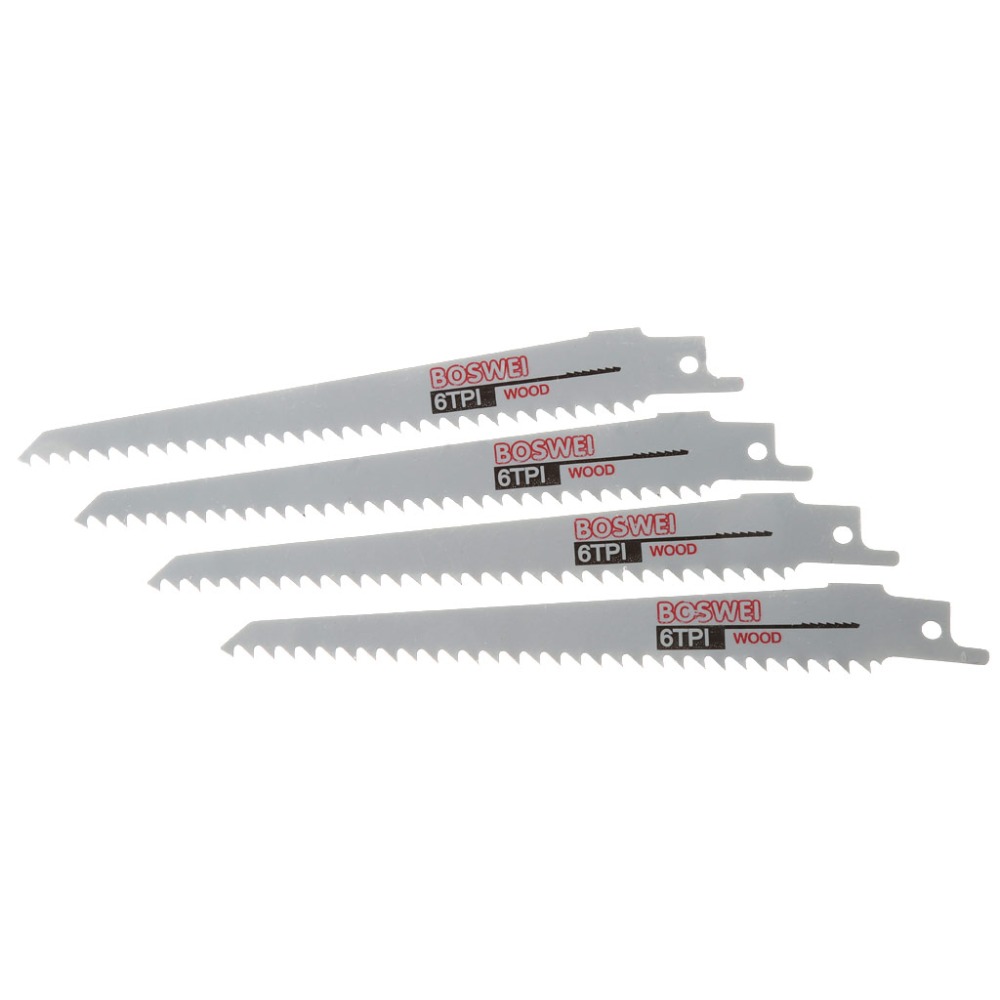 10 Pcs Metal/Woodcutting Reciprocating Saw Blades Hand Tool Set 6-8" Bi-Metal