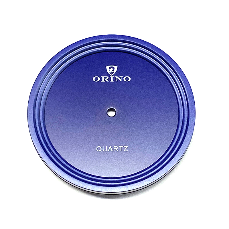 Blue watch dial 
