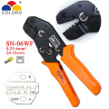 COLORS SN-06WF Mini European Straight Multi jaw terminal Crimping tool plier 0.25-6mm2 hand tools Crimper pliers