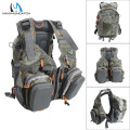 Maxcatch Fly Fishing Vest With Multifunction Pockets Size Adjustable Fishing Backpack