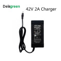 Deligreen 42V 2A Battery Charger Lithium Ion LiNCM Charger for 10 Series Electric Charger for Self balancing Scooter Hoverboard