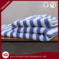 100%New Cotton Stripe Sky Blue and White Beach Towel