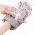 Home Portable Bath Glove Double Sides Mesh Body Cleaning Sponge Shower Scrubber Massage Mesh Ball Exfoliating Bubble Bath Tool