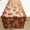 Maple Leaf Lace Table Runner Perfect for Fall Dinner Parties Restaurant Decor For Home Wedding Party Decoration Table Cover