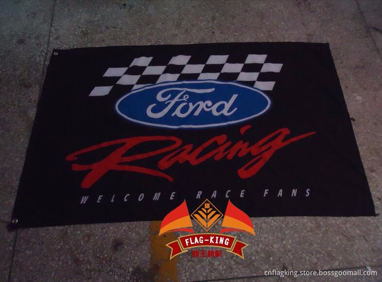 Ford car racing team flag Ford car club banner 90*150CM polyster