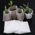Seedlings Lift Bag Fabrics Nursery Pot Flowers Seed Pouch Potted Plant Grow Environmental Protection Degradable Bags Supply