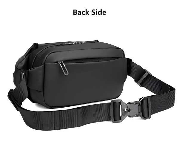 Men's waterproof crossbody single-shoulder strap