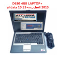 2020 Hot All Data 10.53 Auto Repair Software Alldata M..Chell 2015 Software Atsg 3in1 1TB HDD Installed in Laptop D630 4g RAM