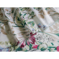 vintage fabric satin print material for dress shirt scarf blanket