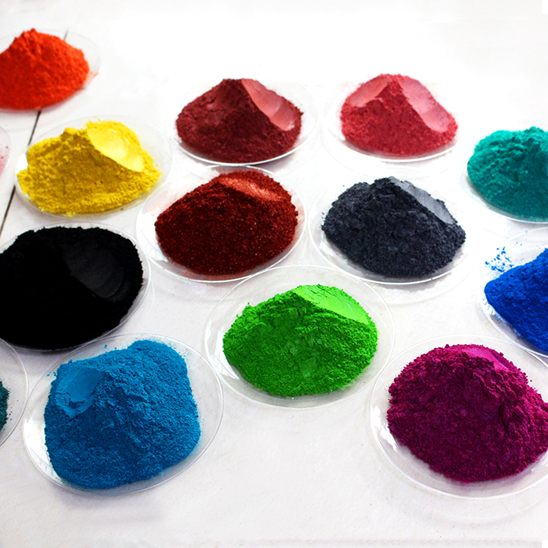 Copper Red Pearl Pigment Dye Ceramic Powder Paint Coating Automotive Coatings Art Crafts Coloring for Leather 50g Per Pack
