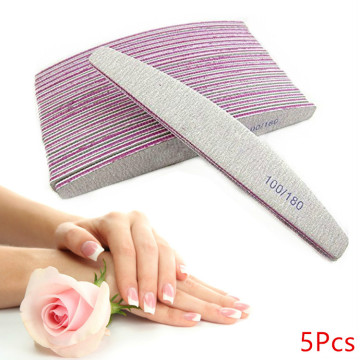 5Pcs Nail Buffer Nail File 100/180 Sanding Block Buffing Professional Sunshine Nail Shaper Filer Nailfile Lima Manicure Tools