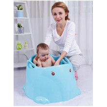 Elephant Shape Infant Deep Bathtub With Seat