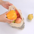 1PC Useful Vegetable Bags Eco Cotton Shopping Bag Reusable Storage Mesh Bags Washable for Kitchen Home