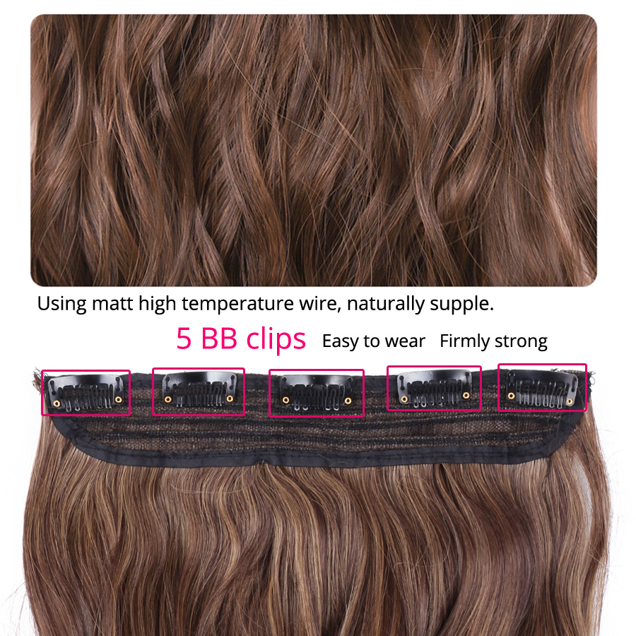 5 Curly Clips Hair Extension 20