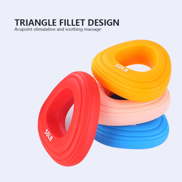 Finger Grip Hand Grip Ring Arm Forearm Strengthener Trainers Heavy Excerciser Capal Expander Muscle Recovery Ring Triangle