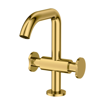 Double lever basin mixer