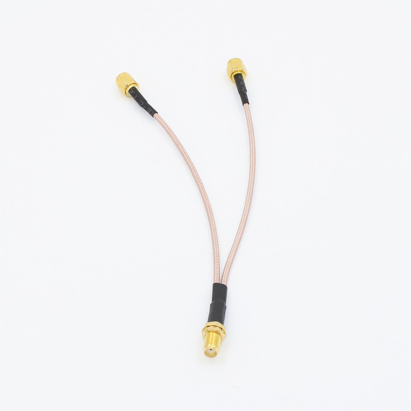 SMA Female to SMA Male Connector Splitter Combiner RF Coaxial Pigtail Cable use for 3G 4G modem HUAWEI ZTE antenna