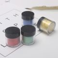 9 Pcs/set Pearlescent Mica Pigment Pearl Powder UV Resin Crystal Epoxy Craft DIY Jewelry Making Slime Toning Color Highlight Gli