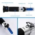 Hand refractometer emulsion concentration tester 0-15% anti-rust cutting tester mine oil refractometer