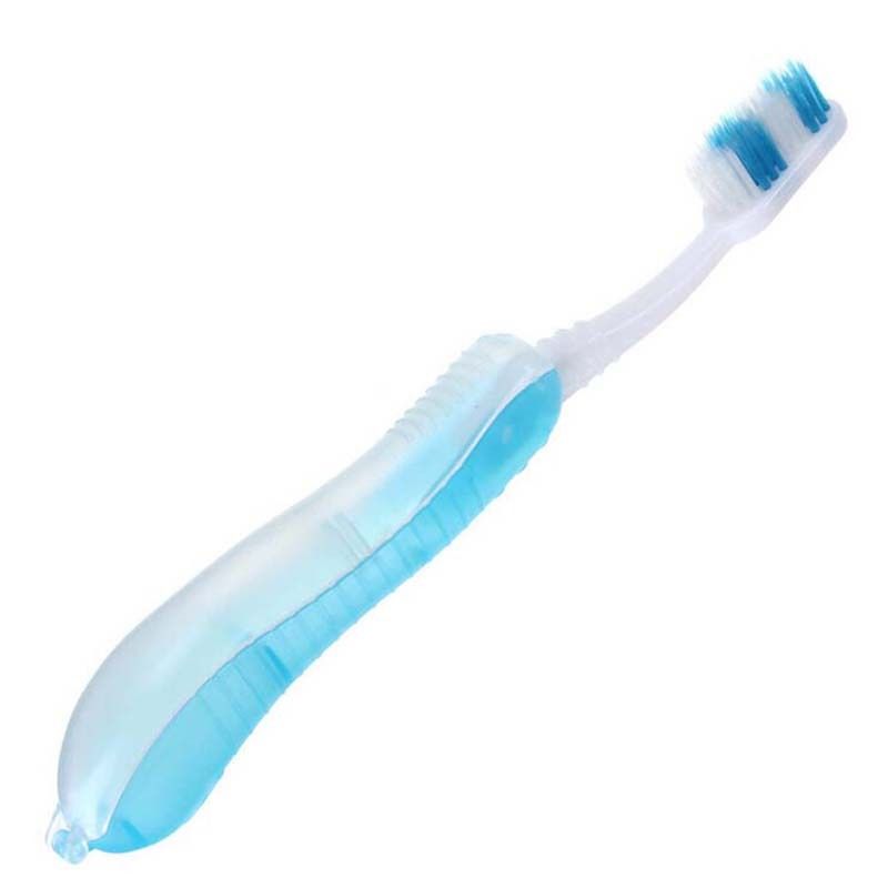 Disposable Hotel Toothbrush Travel Camping Hiking Outdoor Foldable Folding Tooth brush Teeth Cleaning Oral Hygiene Dental Care