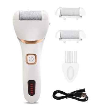 AD-Electric Callus Remover Rechargeable Electronic Feet File Pedicure Foot File Foot Rasp with IPX7 Waterproof Design for Dry Cr