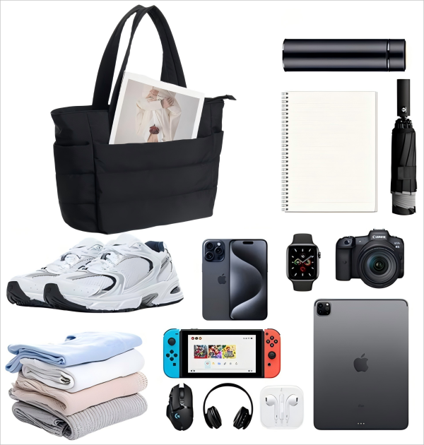 Personalized Polyester Commuter Tote for Travel